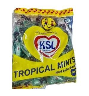 KSL Tropical Mints (Hard Boiled Sweets)